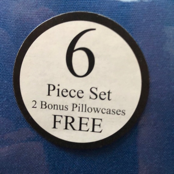 Bamboo Sheets 6 piece set King/Cal Royal Blue - Picture 4 of 5